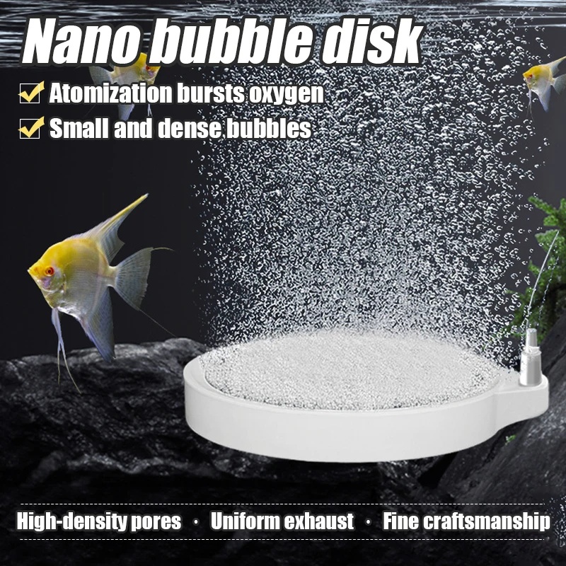 Air Stone Diffuser - Nano Disc Air Stone Oxygen Aerator