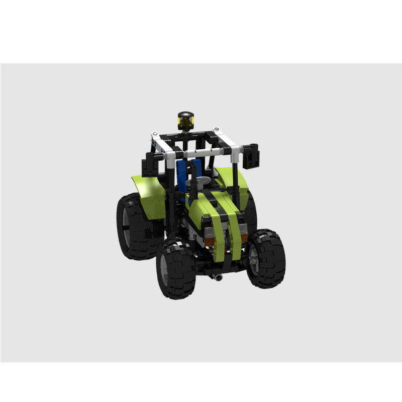 Urban Farming And Urban Agriculture - MOC-46194 Urban Farm Agricultural Tractor Building
