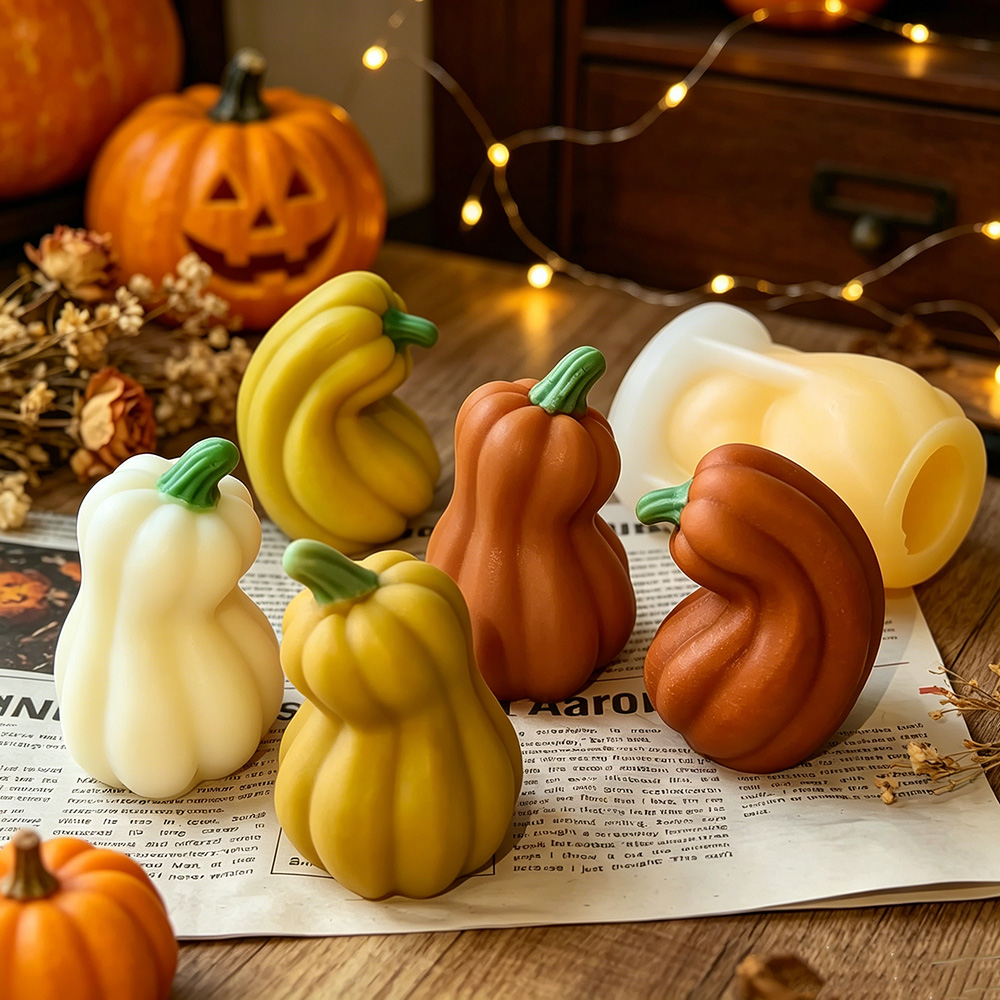 Air Stone Diffuser - Halloween Pumpkin Decoration Silicone Mold DIY