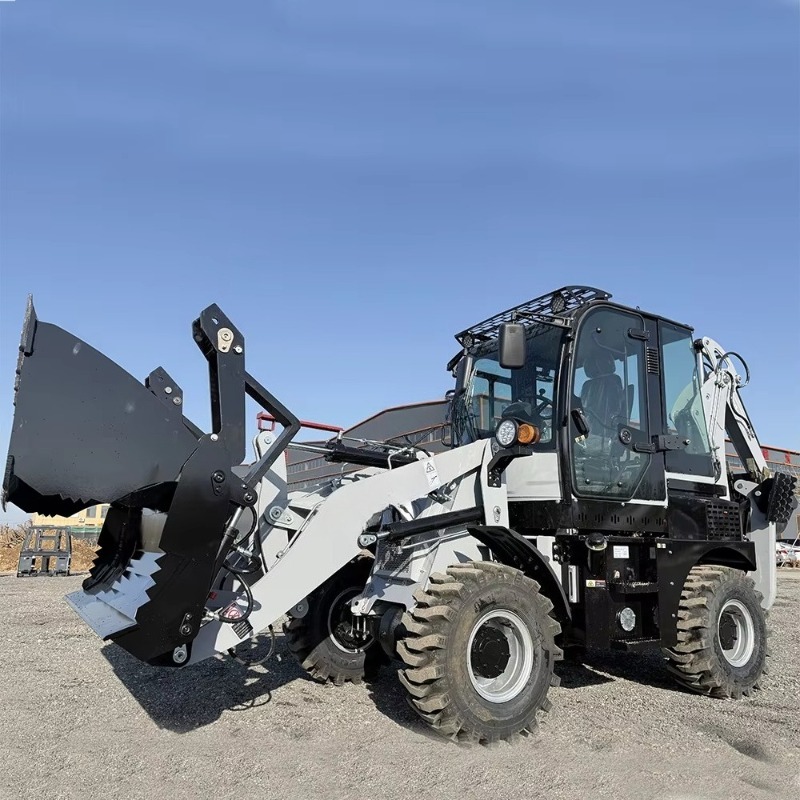 Urban Farming Project - Compact Multi-Purpose Backhoe Loader 4x4 Diesel