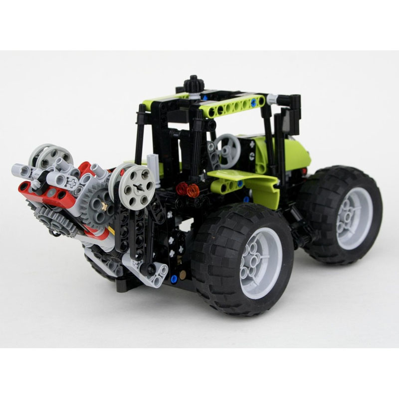 Urban Farming And Urban Agriculture - MOC-4933 Urban Farm Agricultural Tractor Building